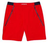Muške kratke hlače Lacoste Tennis x Novak Djokovic Taffeta Shorts - red Muške kratke hlače Lacoste Tennis x Novak Djokovic Taffeta Shorts - red