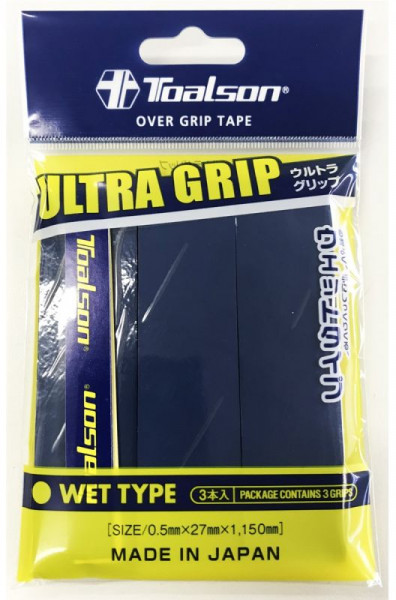 Griffbänder Toalson UltraGrip 3P - Blau