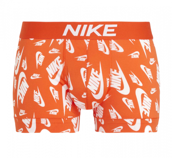Pánské boxerky Nike Dri-Fit Essential Micro Trunk 1P - team orange shoebox print