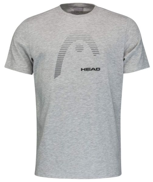 Męski T-Shirt Head Club Carl T-Shirt - grey melange