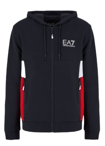 Meeste dressipluus EA7 Man Jersey Sweatshirt - Sinine