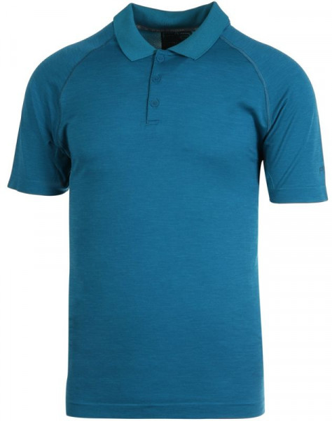 Meeste tennisepolo Wilson M F2 Seamless Polo - brittany blue