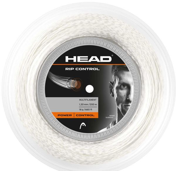 Naciąg tenisowy Head Rip Control (200 m) - white