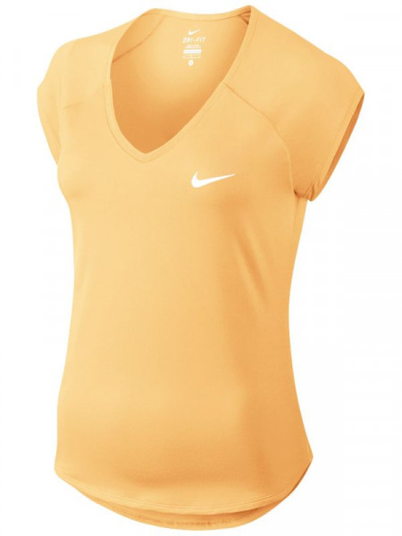  Nike Court Pure Top - tangerine tint/white