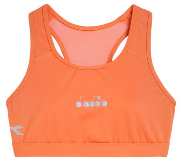 Women's bra Diadora l.Medium Bra W - vermillion orange