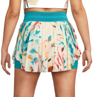 Fustă tenis dame Nike Court Dri-Fit Slam Printed Tennis Skirt - coconut milk/teal nebula/black Fustă tenis dame Nike Court Dri-Fit Slam Printed Tennis Skirt - coconut milk/teal nebula/black