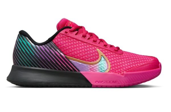 Naiste tennisejalatsid Nike Air Zoom Vapor Pro 2 Premium - fireberry/black/metallic rose gold/multi-color