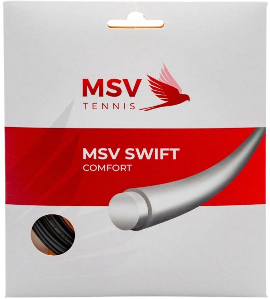 Cordaje de tenis MSV SWIFT (12 m) - black