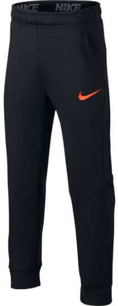  Nike Boys Dry Pant Taper FLC - black/white/white