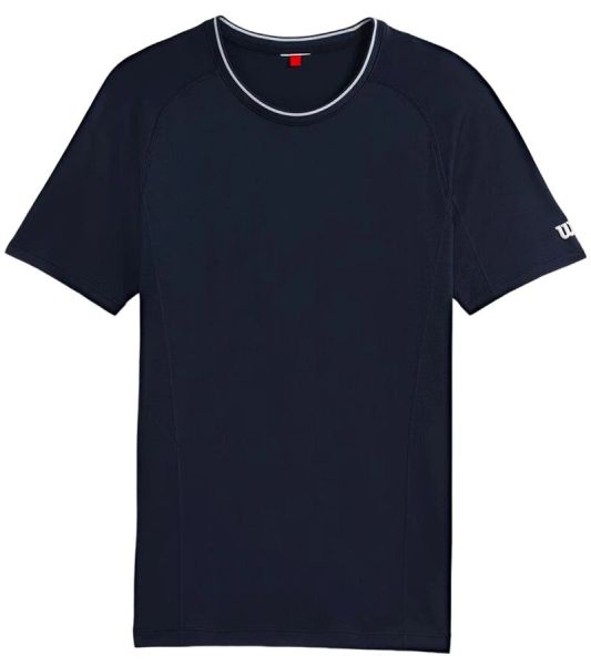 Camiseta para hombre Wilson Team Seamless Crew T-Shirt - classic navy