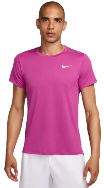 Męski T-Shirt Nike Court Slam Dri-Fit Tennis - Fioletowy