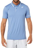 Ανδρικά Πόλο Μπλουζάκι Asics Court M Polo Shirt - blue harmony