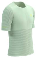 T-shirt pour hommes Compressport Pro Racing Short Sleeve - Menthe