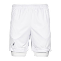 Pantaloncini da tennis da uomo Australian Ace Shorts with Lift - bianco