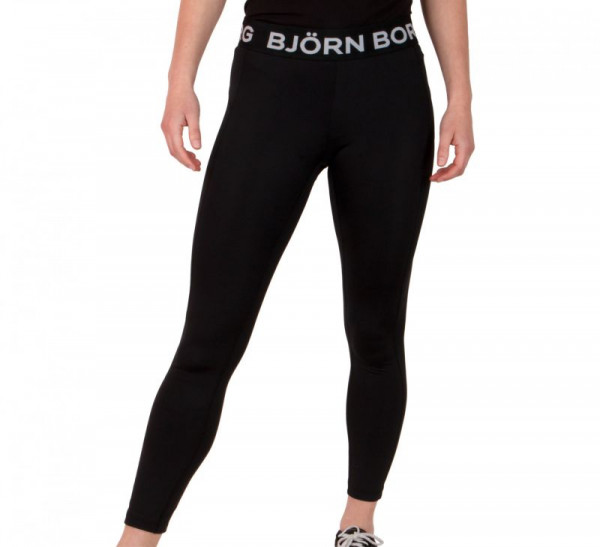 Women's leggings Björn Borg Tights Olinda W - black beauty