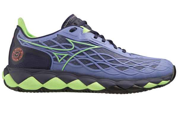 Pantofi padel bărbați Mizuno Wave Enforce Tour Padel - lolite/techngreen/navy blue