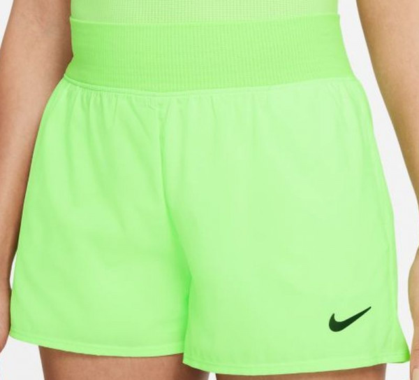  Nike Court Dri-Fit Victory Short W - lime glow/black