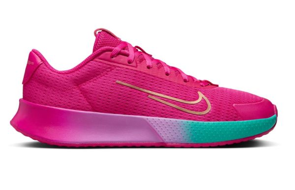 Chaussures de tennis pour femmes Nike Vapor Lite 2 Premium - fireberry/multi-color/fierce pink/metallic red bronz
