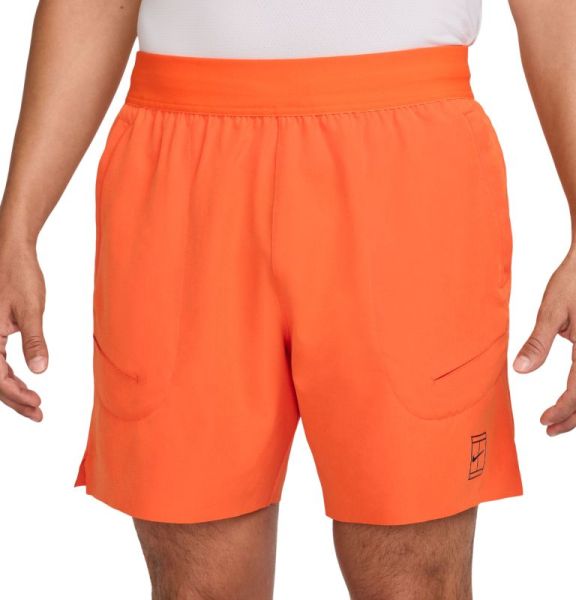 Men's shorts Nike Court Advantage Dri-Fit 6in Tennis - Orange