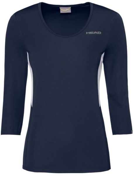 Maglietta da tennis da donna (a maniche lunghe) Head Club Tech 3/4 Shirt W - dark blue