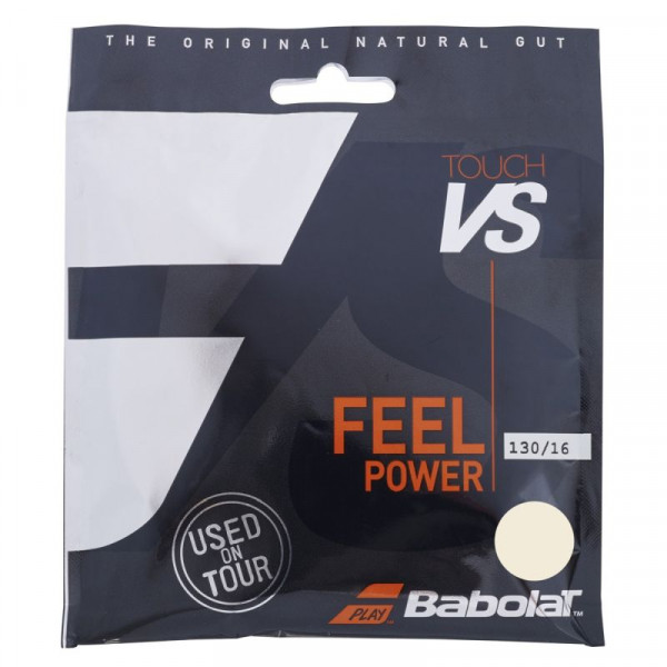 Tenisový výplet Babolat Touch VS (12 m) - black