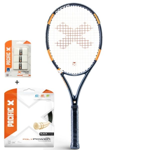 Tennisschläger Pacific BXT X Fast Pro + Besaitung