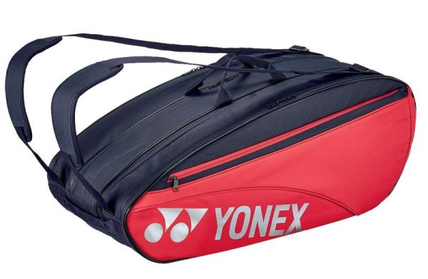 Borsa per racchette Yonex Team Racket Bag 9 Pack - scarlet