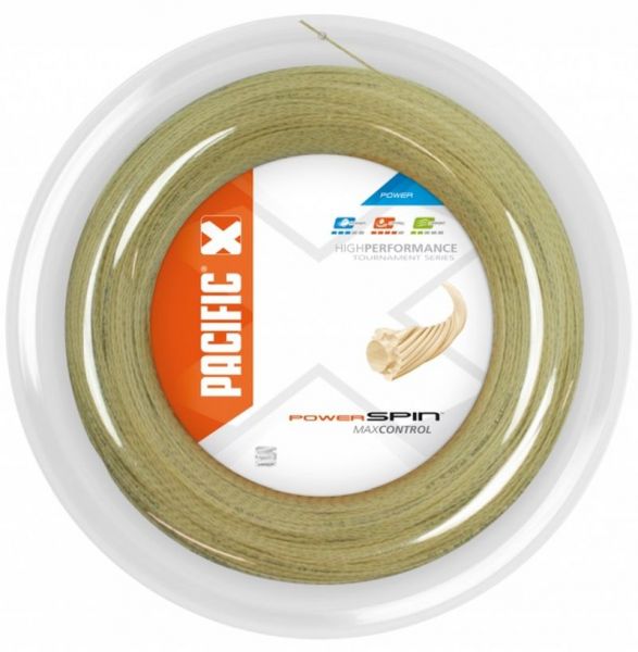 Tennis String Pacific Power Spin (200 m) - natural