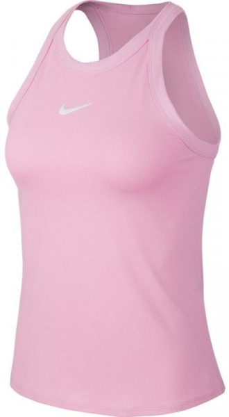  Nike Court Dry Tank W - pink rise/white