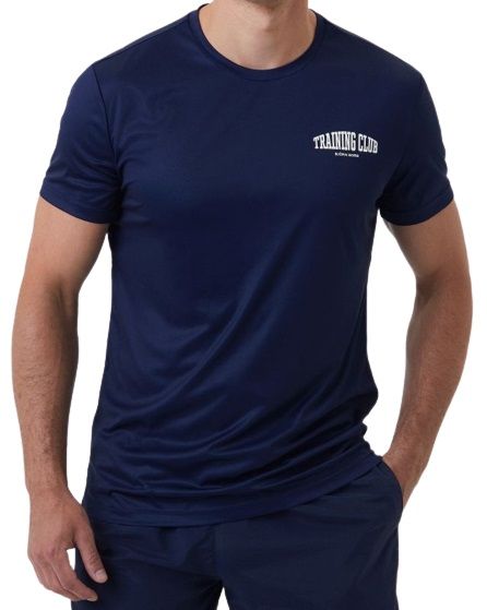 Camiseta para hombre Björn Borg Summer T-shirt - navy