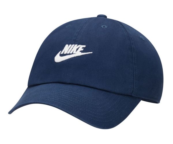 Καπέλο Nike Sportswear Heritage86 Futura Washed - midnight navy/white