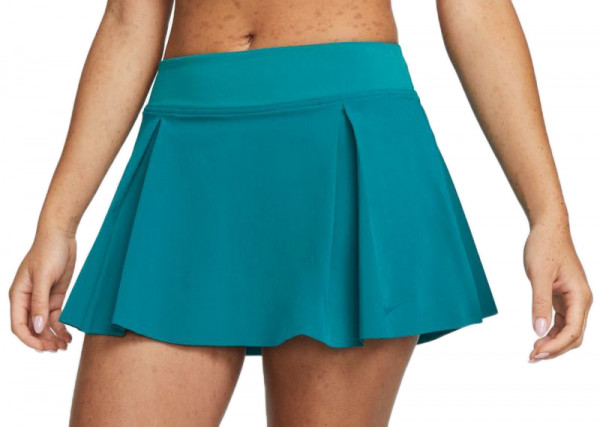 Damen Tennisrock Nike Club Short Tennis Skirt W - bright spruce/bright spruce