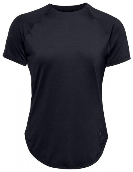 Women's T-shirt Under Armour Sport Hi-Lo SS - black
