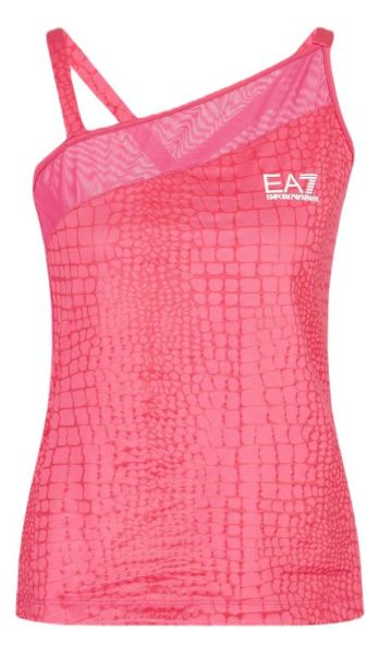Dámský tenisový top EA7 Woman Jersey Tank - fancy pink yarrow
