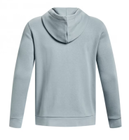 Férfi tenisz pulóver Under Armour Men's UA Essential Fleece Full-Zip Hoodie - gray Férfi tenisz pulóver Under Armour Men's UA Essential Fleece Full-Zip Hoodie - gray