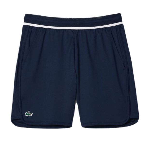 Shorts de tenis para hombre Lacoste Sport x Daniil Medvedev Sportsuit Shorts - navy blue