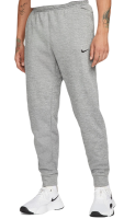 Męskie spodnie tenisowe Nike Therma-FIT Tapered Fitness Pants - dark grey heather/particle grey/black