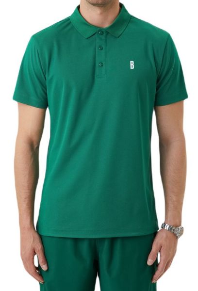 Мъжка тениска с якичка Björn Borg Ace Polo - verdant green