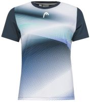 Camiseta de mujer Head Performance T-Shirt - navy/print perf