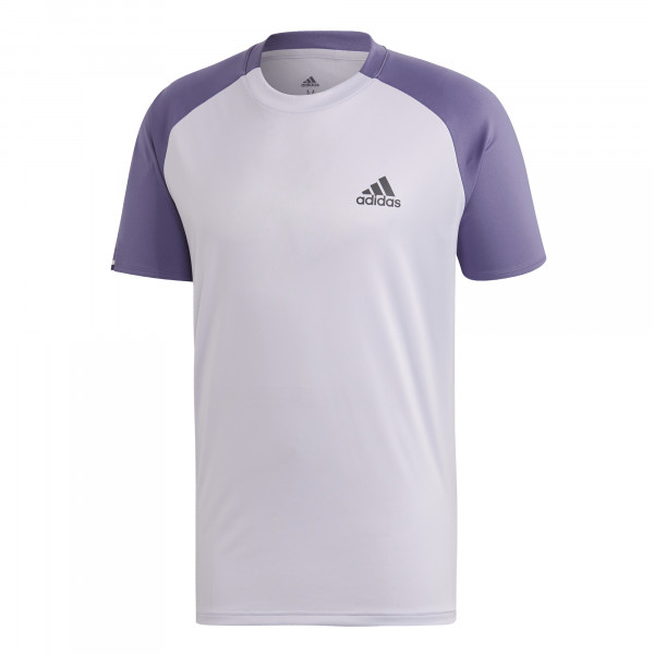  Adidas Men's Tennis Club Tee - purple tint/tech purple