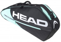 Bolsa de tenis Head Tour Team 3R - black/mint