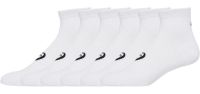 Tenisa zeķes Asics Multi-Sport Cushioned Quarter Sock 6P - brilliant white