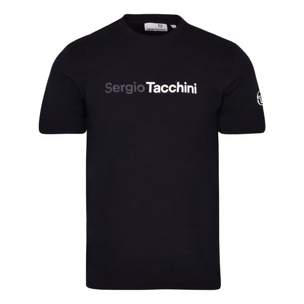 Herren Tennis-T-Shirt Sergio Tacchini Robin T-shirt - black
