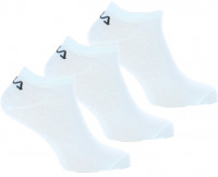Tennisesokid  Fila Invisible Socks 3P - white