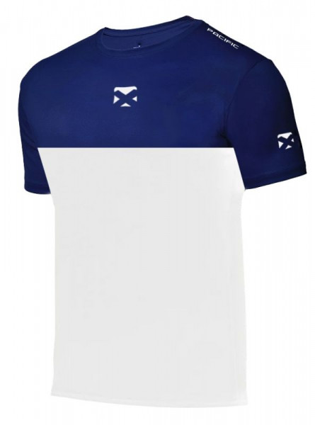 Herren Tennis-T-Shirt Pacific Break - navy/white