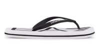 Tongs EA7 Unisex Plastic Shoes Beachwear - white/black