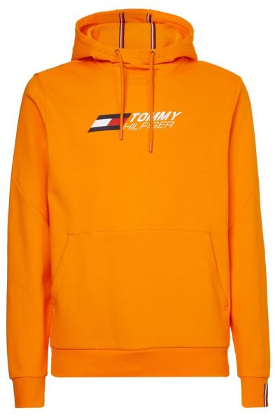 Herren Tennissweatshirt Tommy Hilfiger Essentials Hoody - hawaiian orange