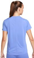 Tenisa T-krekls sievietēm Nike Dri-FIT One Short Sleeve Standard Fit Top - polar/white Tenisa T-krekls sievietēm Nike Dri-FIT One Short Sleeve Standard Fit Top - polar/white