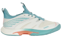 Damskie buty tenisowe K-Swiss Speed Trac - blanc de blanc/nile blue/desert flower Damskie buty tenisowe K-Swiss Speed Trac - blanc de blanc/nile blue/desert flower