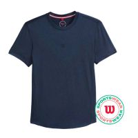 Herren Tennis-T-Shirt Wilson The Everyday Performance - Blau